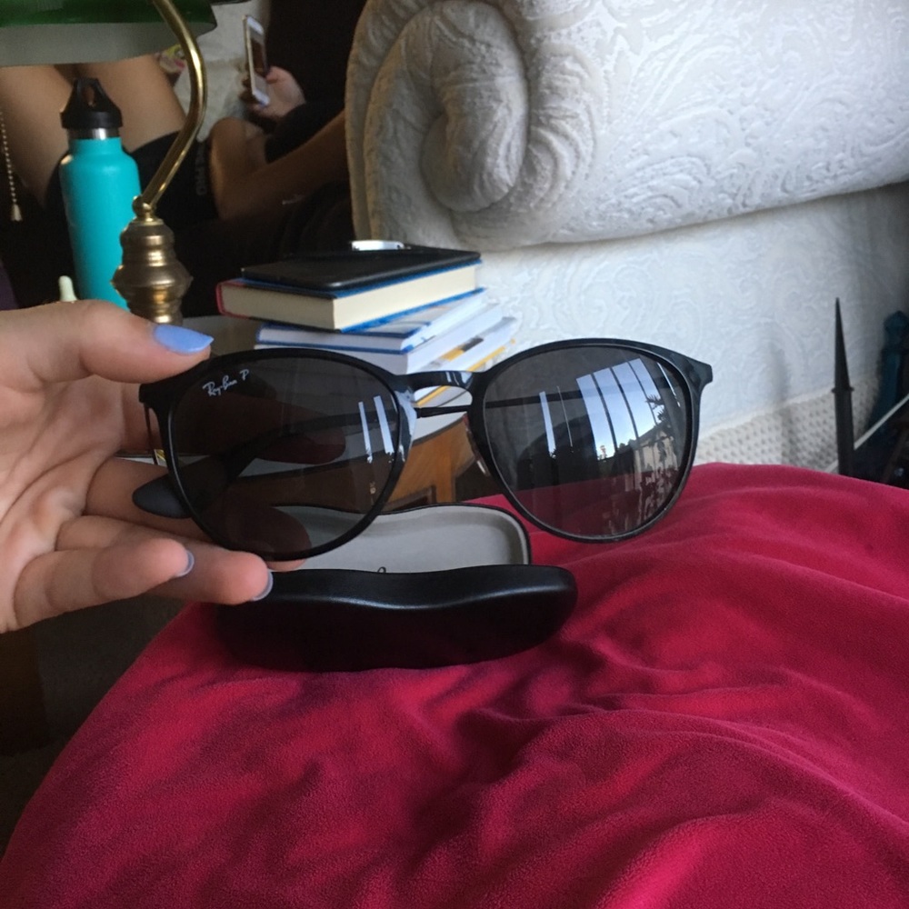 Ray Ban Polarized Erika Metal Sunglasses